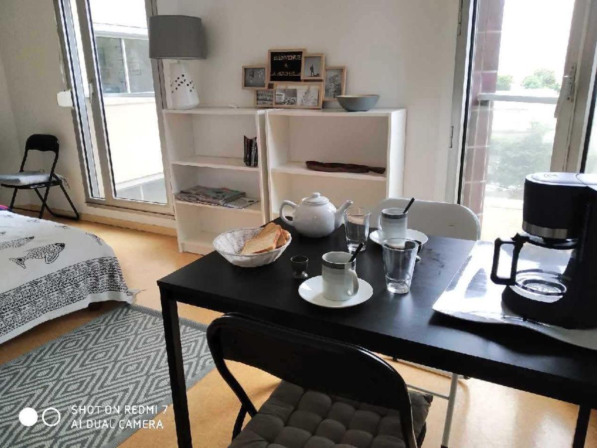 Studio Lumineux Proche Centre Ville Et Plage La Rochelle  Exterior foto